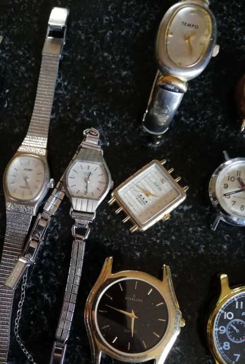 Vintage Ladies Watches job lot, repairs or spares, some working, needs battery's, see pictures