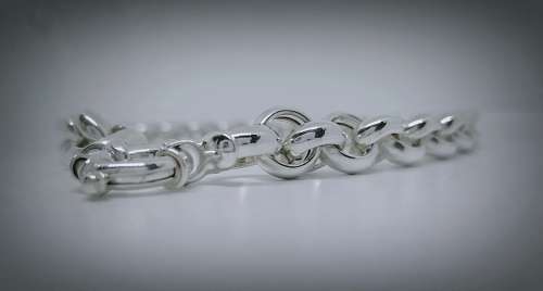 Solid 925 Silver Belcher Link Designer Chain Bulky Style
