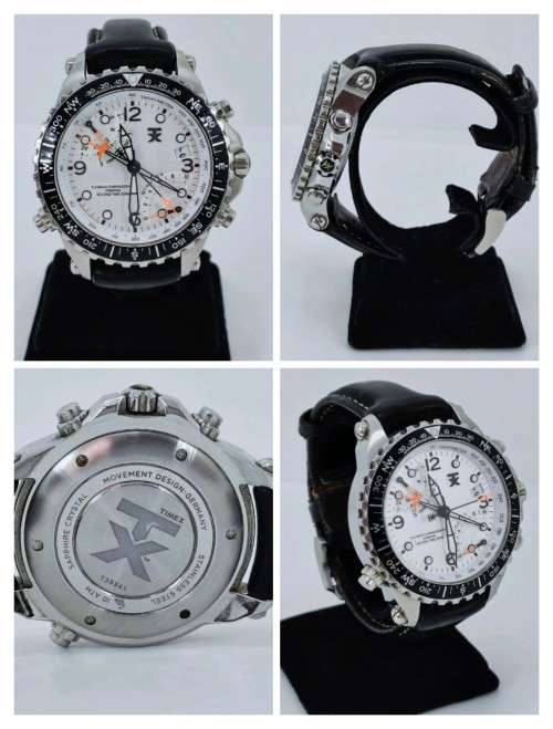 Wow !!! Timex TX Classic Fly-Back Chronograph Dual Time Zone Watch, 730 Series