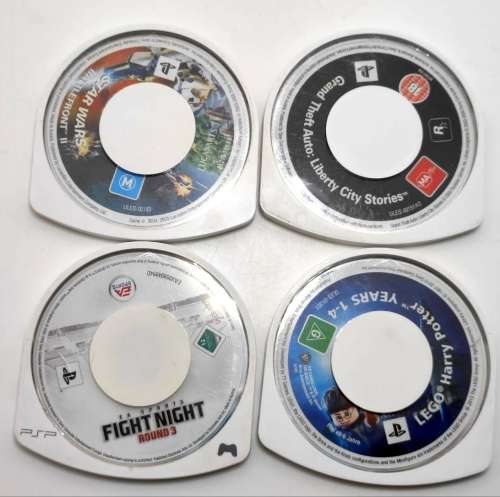 R1 Low Start !!! Sony PSP with 4 x Games, Sold as a lot, comes with Charger!!!