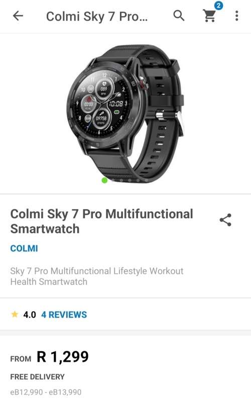 Wow!! Colmi Sky 7 Pro Smart watch, Excellent Features, Bulky style, See Description!!!