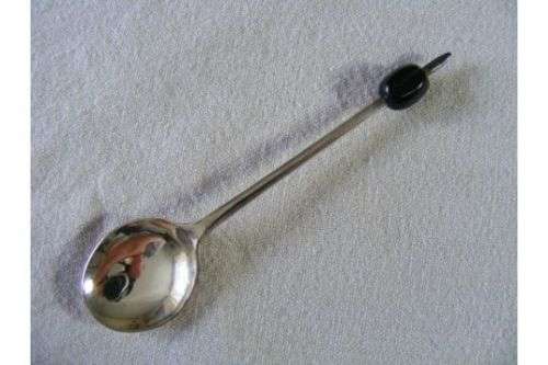 Case set of 6 Silver Spoons