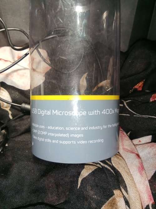 Microscope with 400 x Magnification USB Digital