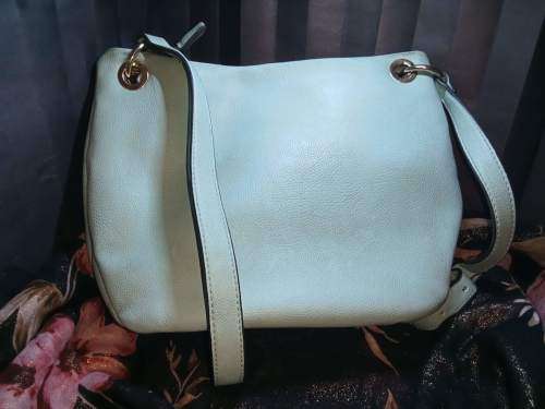 Ladies Turquoise Leather Handbag