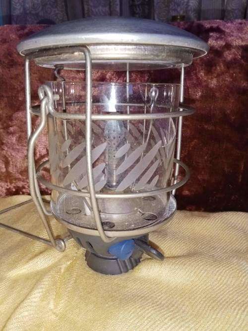 Gas Lamp ( Please take note of the crack in the glass)