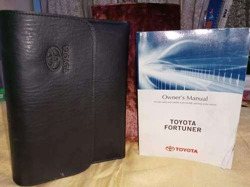 Toyota Fortuner owners manual