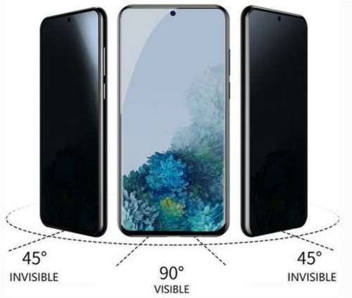 Huawei P-Smart 2021 Privacy Screen Tempered Glass