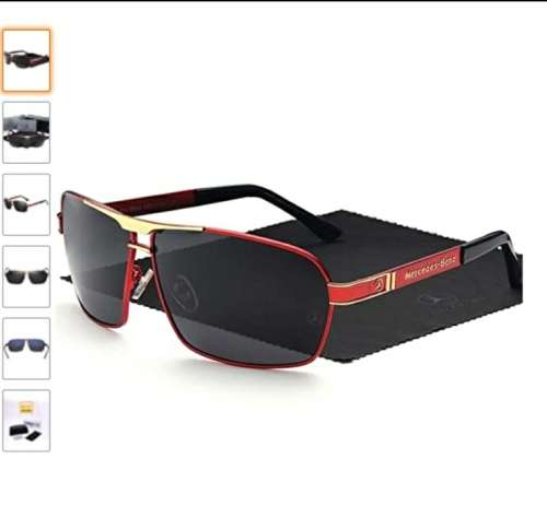 Men Classic Mercedes Bens Sunglasses Polarized Shield Sunglasses for Mens Driving UV400