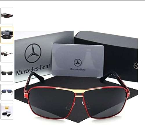 Men Classic Mercedes Bens Sunglasses Polarized Shield Sunglasses for Mens Driving UV400