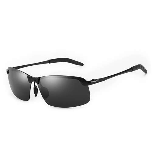 Men change color night driving glasses photochromic polarized sunglasses