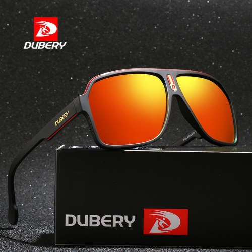 DUBERY 2020 fashion polarized night vision sunglasses trade driving custom men