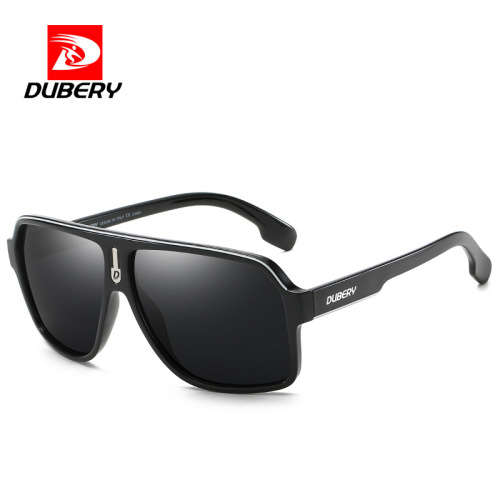 DUBERY 2020 fashion polarized night vision sunglasses trade driving custom men