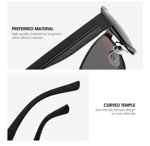 Photosensitive Night Vision Color Changing Glasses Polarized Inner Coated Designer Driving Mens Vint