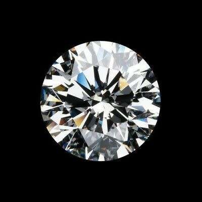 LOOSE 1.00ct MOISSANITE 6.5mm GH COLOR QUALITY VVS1 ROUND CUT  WITH CERTIFICATE
