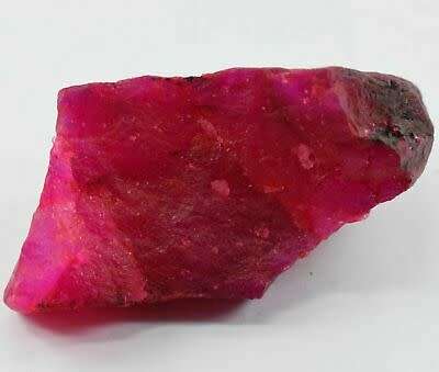 Natural 727 Ct EGL Certified Rare Africa Red Ruby Uncut Rough Gemstone