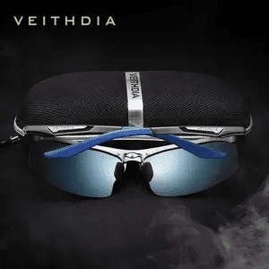 VEITHDIA Aluminum Magnesium Men`s Sunglasses Polarized Men Coating Mirror Glasses oculos Male Eyewea