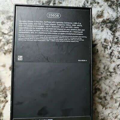 Apple iPhone 11 Pro Max - 256GB - UNLOCKED Space Gray (ATandT) A2161 (CDMA + GSM)