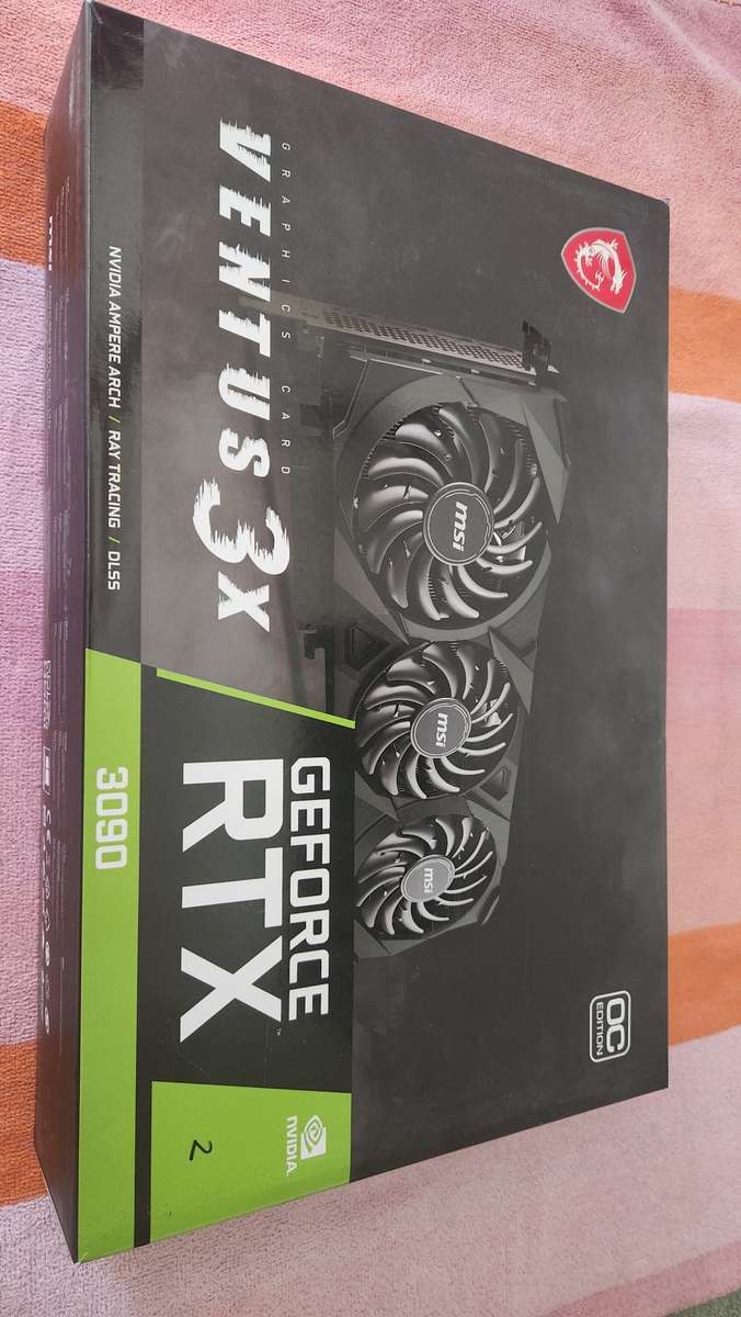 MSI GeForce RTX 3090 Ventus 3X 24G OC Graphic Card - 24GB