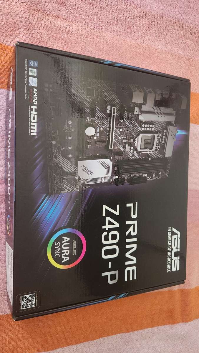 ASUS Prime Z490-P LGA 1200 (Intel® 10th Gen) ATX Motherboard