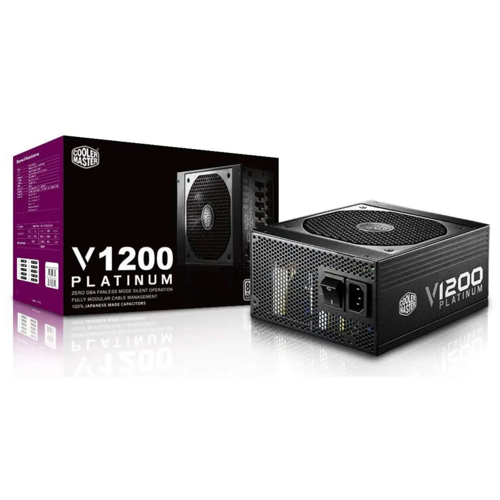 CoolerMaster V1200 1200W 80+ Platinum Fully Modular Power Supply