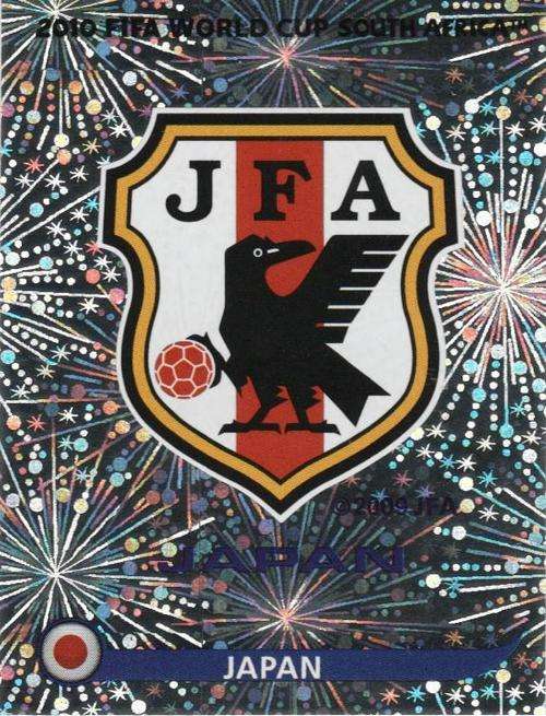 Panini 2010 Team Logo World Cup Stickers * No. 373 Japan *