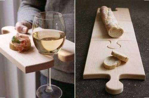 Wine & Cheese board set