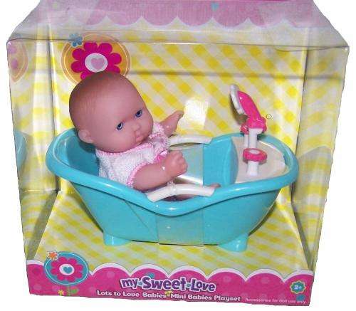Mini Baby Doll Playset