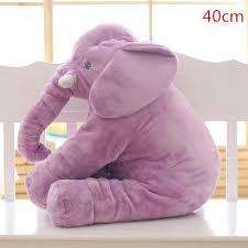  UNBELIEVABLY HUGGABLE  This giant elephant stuffed pillow toy is designed in such a way to satis