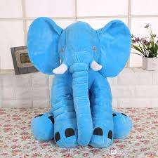  UNBELIEVABLY HUGGABLE  This giant elephant stuffed pillow toy is designed in such a way to satis