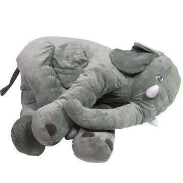  UNBELIEVABLY HUGGABLE  This giant elephant stuffed pillow toy is designed in such a way to satis