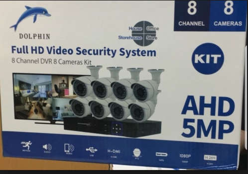 Dolphin 8 channel camera kit 1080p