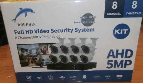 Dolphin 8 channel camera kit 1080p