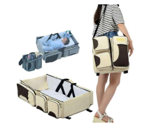 Travel Crib Multi-function Mummy Bag and Bed