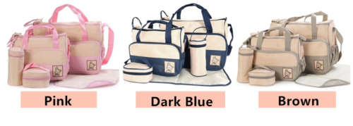 5 in 1 BABY DIAPER BAG