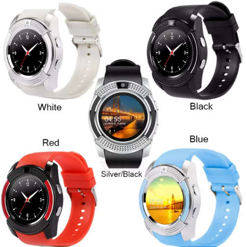 SMART WATCH ROUND WITH THE CAMERA