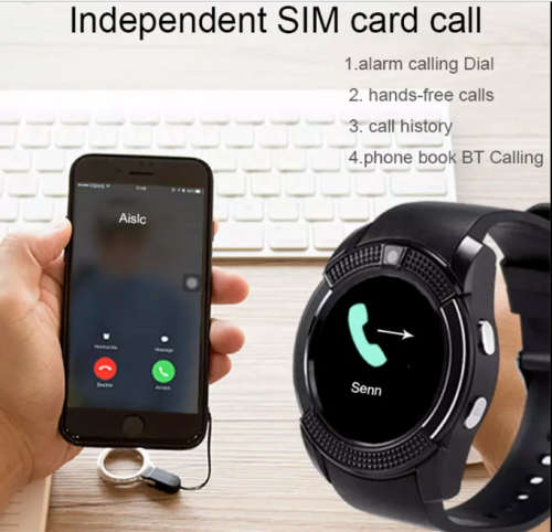 SMART WATCH ROUND WITH THE CAMERA