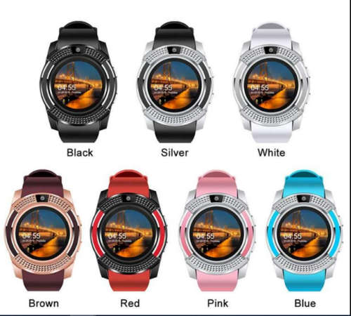 SMART WATCH ROUND WITH THE CAMERA