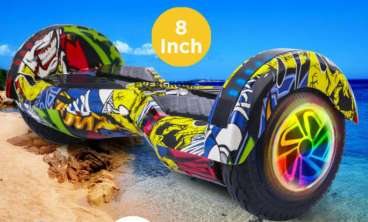 8` Hoverboard with Bluetooth Speaker And Led Lights