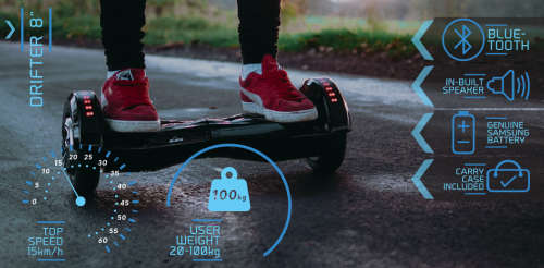 Hoverboard with Bluetooth 8 inch[Plenty colours available}
