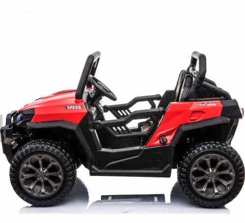 Kiddies Ride Car 2 seater Dune Buggy rubber wheels- red electric ride on Jeep Brand