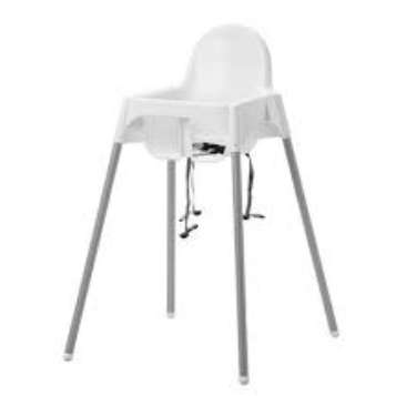 High Chair Childcare Child Eating Table Seat Baby Feeding Highchair