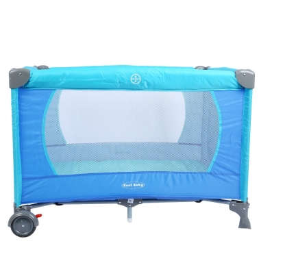 Baby Camp Cot (Blue ,Pink Brown)