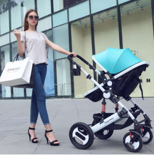 Baby Pram /Stroller Aolil Brand {Red & Purple}