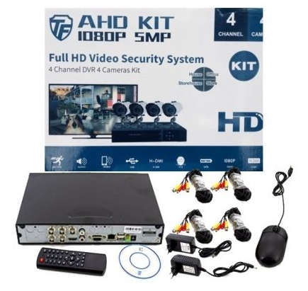 AHD KIT 1080P 5MP 4 channel Camera kit