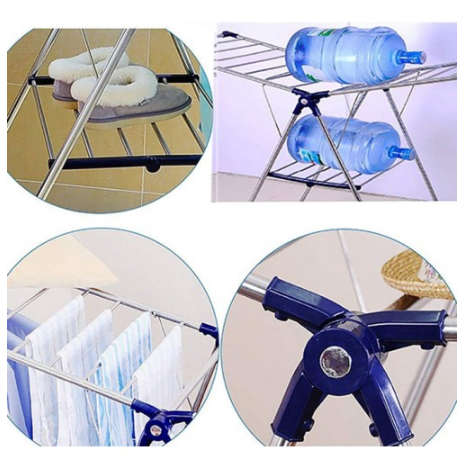 Metal Foldable Clothing Drying Rack