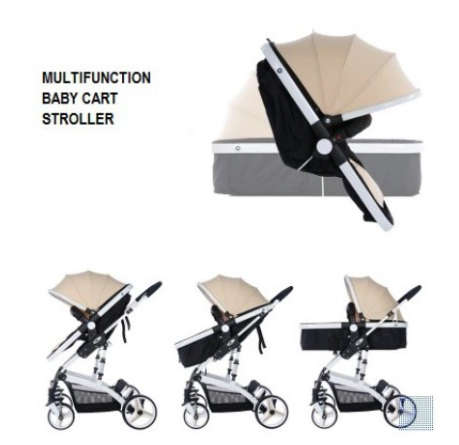 Baby Pram /Stroller Aolil Brand {Blue Color}