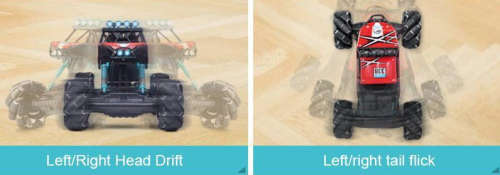 2019 Remote Control Car 4 Steering Mode Rock Crawler Climber With Music And Lighting 2.4Ghz Off Road