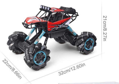 2019 Remote Control Car 4 Steering Mode Rock Crawler Climber With Music And Lighting 2.4Ghz Off Road
