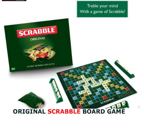 Scrabble Original Every  Word Counts