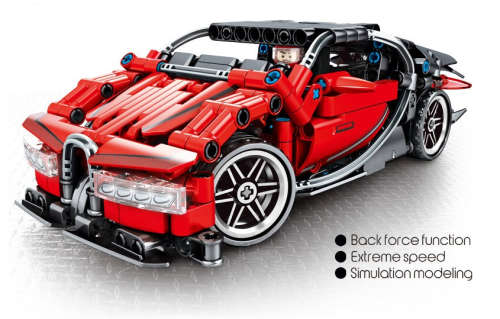 TECHNIQUE BUGGATTI CHIRON CAR 701401 / 422PCS